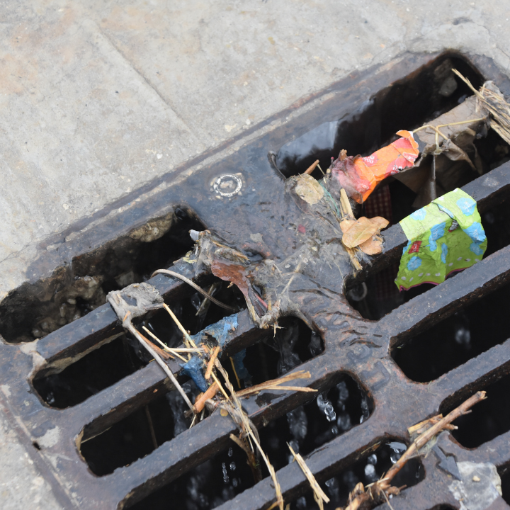 Blocked sewers