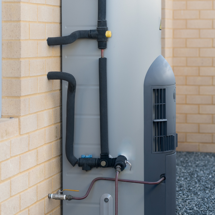 Hot water installations