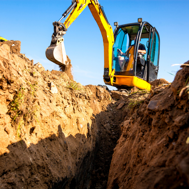 Mini excavation