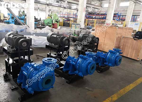 Tobee AHR rubber-lined slurry pumps