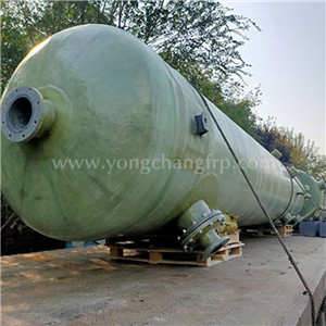 FRP Composite Storage Tank   FRP Horizontal Acid And Alkali Tank 