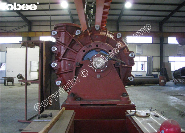 12x10ST-AHR Rubber Lined Slurry Pump