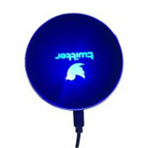 Customer Design Portable LED Flash Wireless Cell Phone Charger