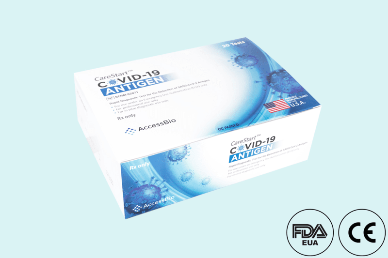 AccessBio CareStart Mid-Nasal Rapid Diagnostic Antigen Test