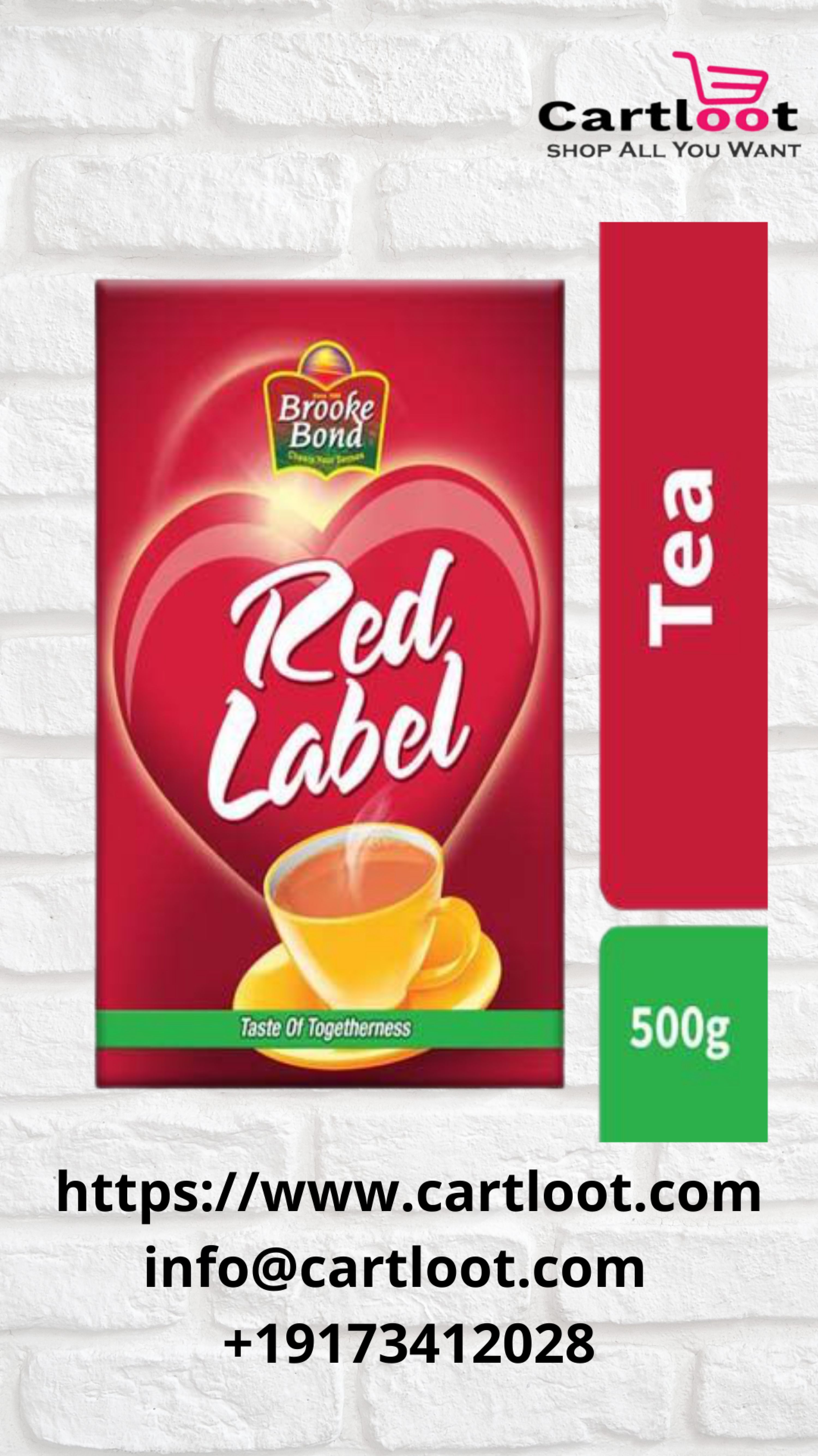 Red label tea
