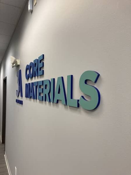 Lobby Composite Signs In Greensboro - The Carolina Sign Smith