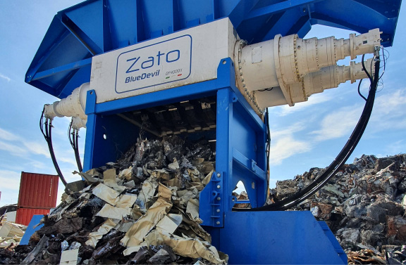 Recycling - machine at mga installation