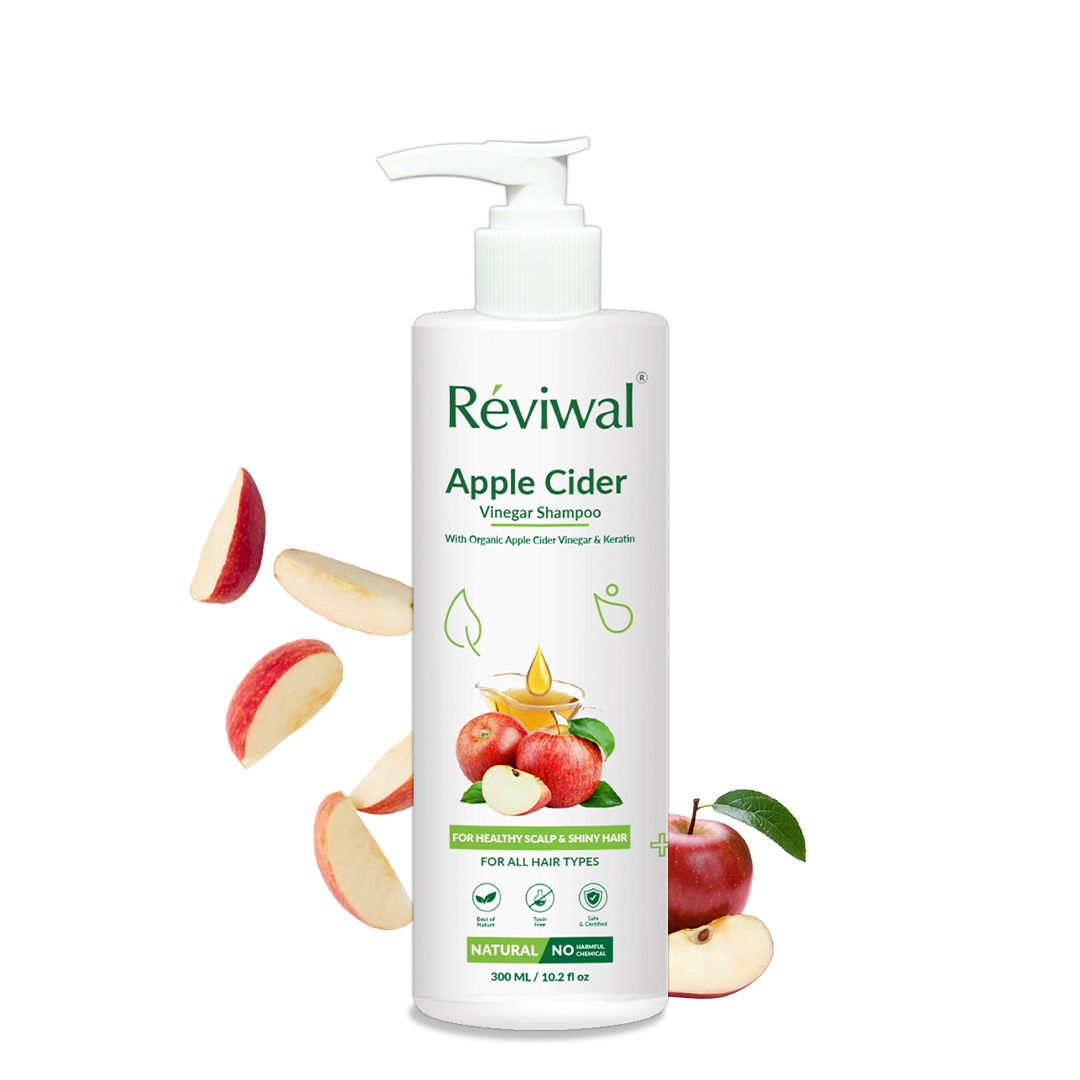 Apple Cider Vinegar Shampoo - 100% Pure And Natural - 300ml