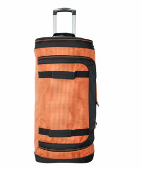 Orange Double-Layer Tug Boat Soft Trolley Bag TBL056D