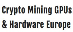 Crypto Mining GPUs & Hardware Europe - Graphic Cards & Mining Rigs