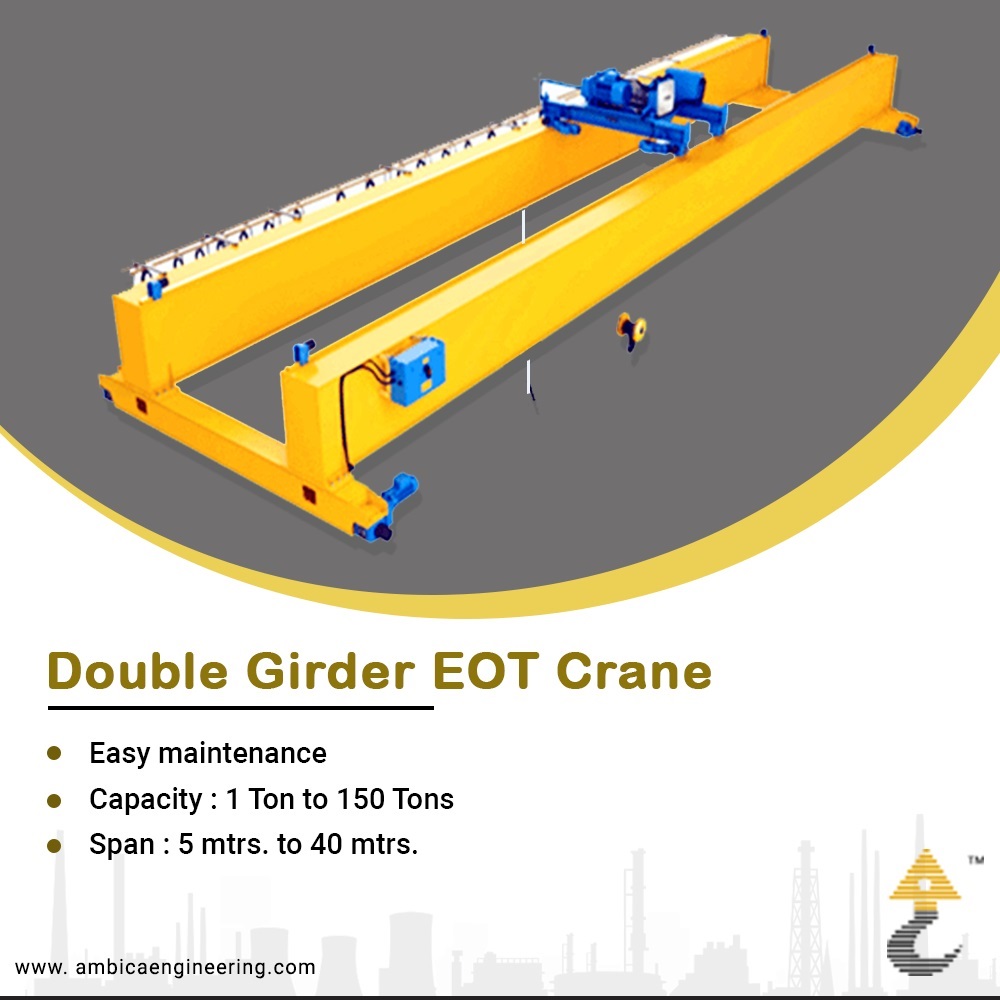 Double girder EOT crane