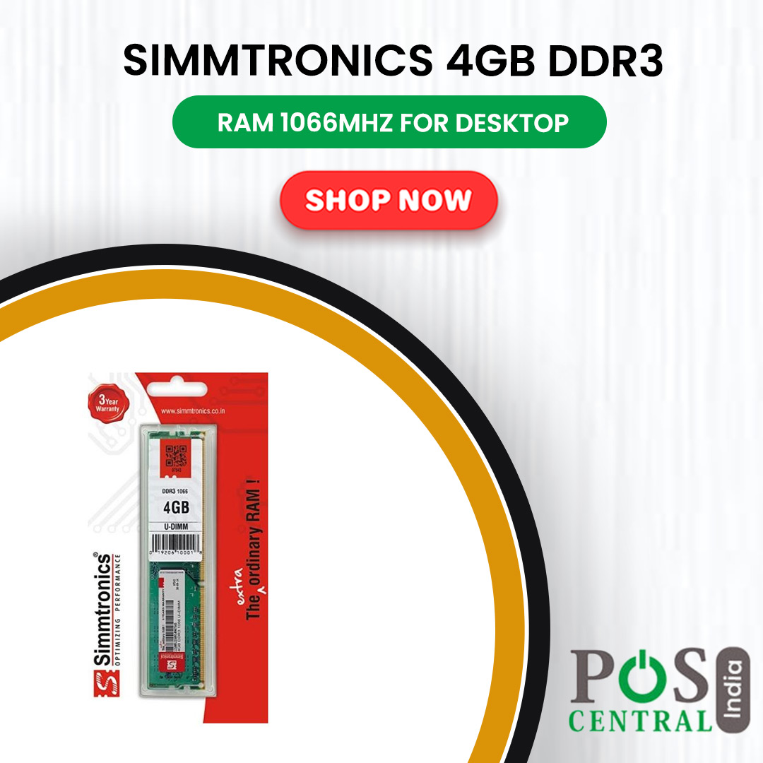 Get 4GB DDR3 1066MHz Desktop RAM at best price in India