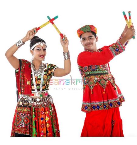 Garba Dance Fancy Dress Costume